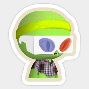 Alien Boy #6867 Sticker